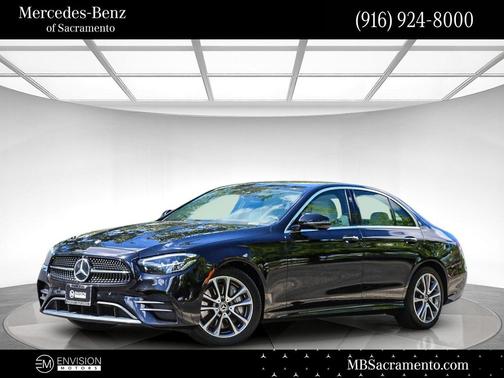Black 2021 Mercedes-Benz E-Class 4MATIC