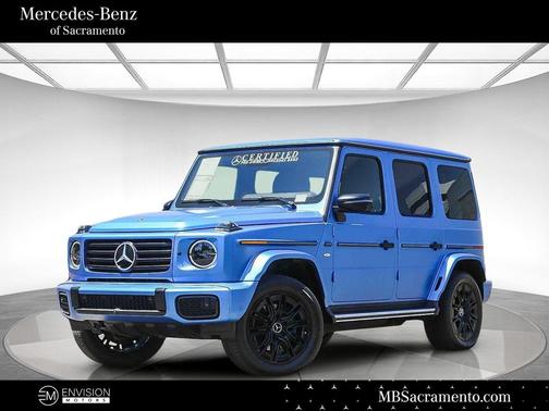 MANUFAKTUR South Sea Blue Magno 2025 Mercedes-Benz G-Class G 580