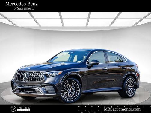 Graphite Grey Metallic 2026 Mercedes-Benz AMG GLC 43 4MATIC Coupe