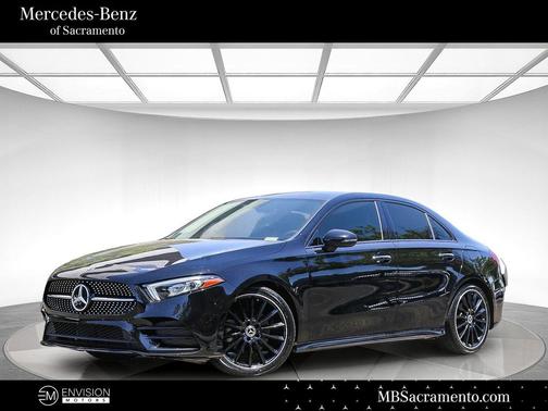 Night Black 2022 Mercedes-Benz A-Class 4MATIC