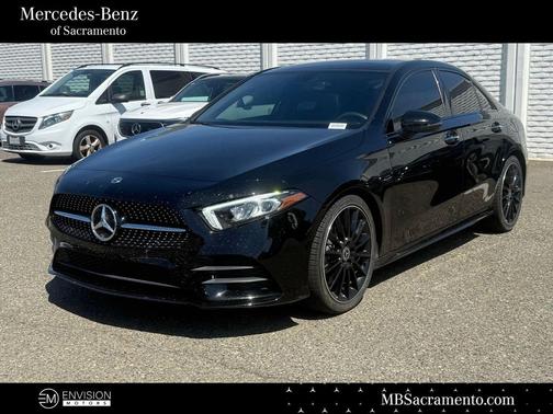 Night Black 2022 Mercedes-Benz A-Class 4MATIC