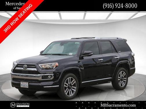 Midnight Black Metallic 2023 Toyota 4Runner Limited