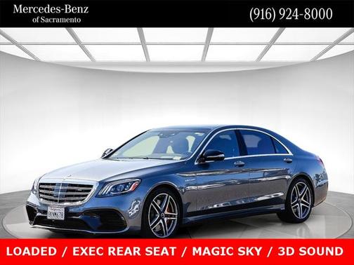 2019 Mercedes-Benz AMG S 63 4MATIC