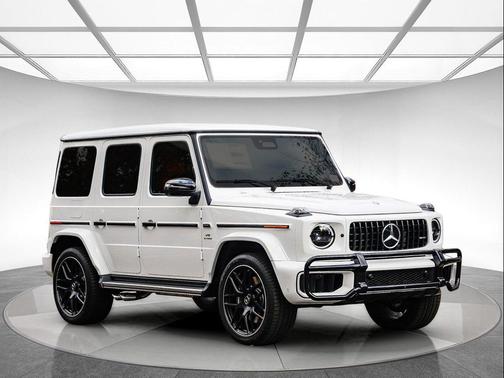 Polar White 2026 Mercedes-Benz AMG G 63 G 63 AMG