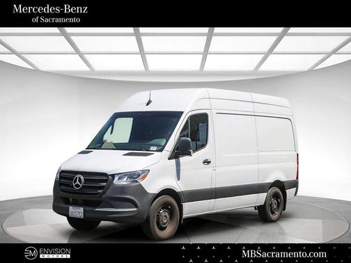 Arctic White 2024 Mercedes-Benz Sprinter 2500 Standard Roof