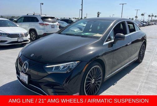 Black 2023 Mercedes-Benz EQE 500 4MATIC+