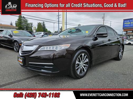 Crystal Black Pearl 2015 Acura TLX Tech