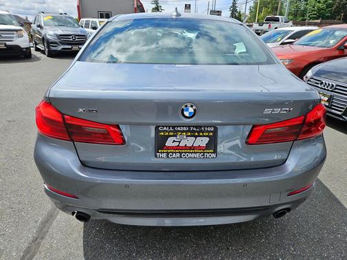 Glacier Silver Metallic 2017 BMW 530 xDrive
