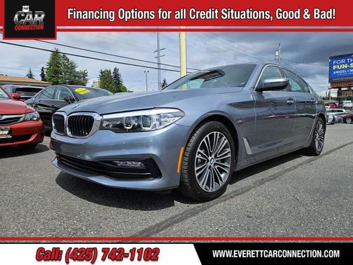Glacier Silver Metallic 2017 BMW 530 xDrive