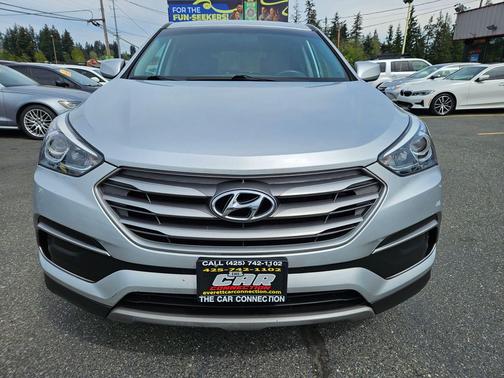 Sparkling Silver 2018 Hyundai Santa Fe Sport 2.4L