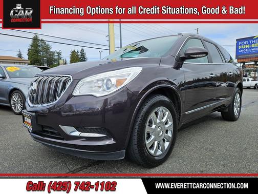 Dark Sapphire Blue Metallic 2015 Buick Enclave Leather