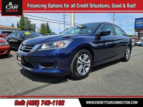 Obsidian Blue Pearl 2013 Honda Accord LX