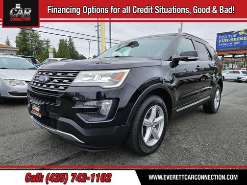 Shadow Black 2016 Ford Explorer XLT