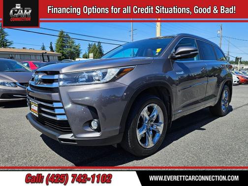 Celestial Silver Metallic 2017 Toyota Highlander Hybrid Limited