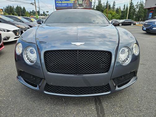 Dark Gray Satin 2013 Bentley Continental GT V8