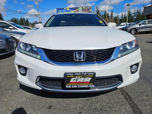 White Orchid Pearl 2014 Honda Accord EX-L