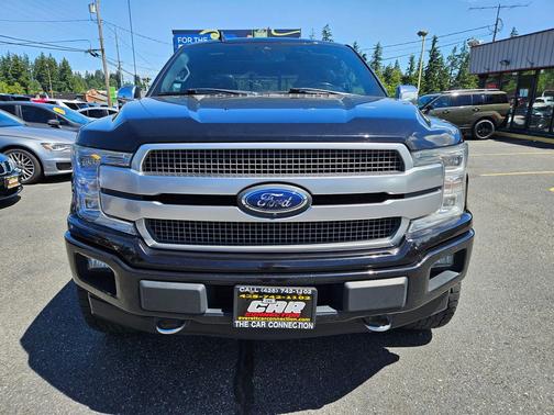Agate Black 2019 Ford F-150 Platinum