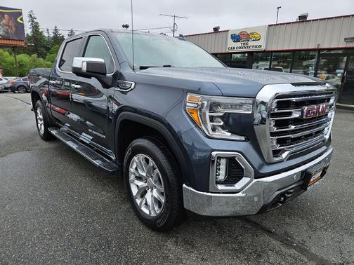 Pacific Blue Metallic 2019 GMC Sierra 1500 SLT