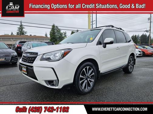 Crystal White Pearl 2018 Subaru Forester 2.0XT Touring