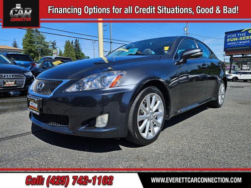 Black Sapphire Pearl 2009 Lexus IS 250 Base
