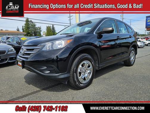 Crystal Black Pearl 2013 Honda CR-V LX