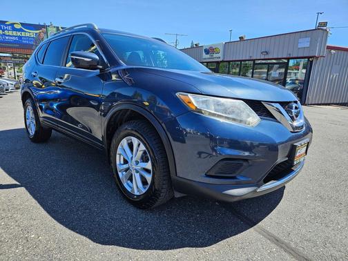 Arctic Blue Metallic 2015 Nissan Rogue SV