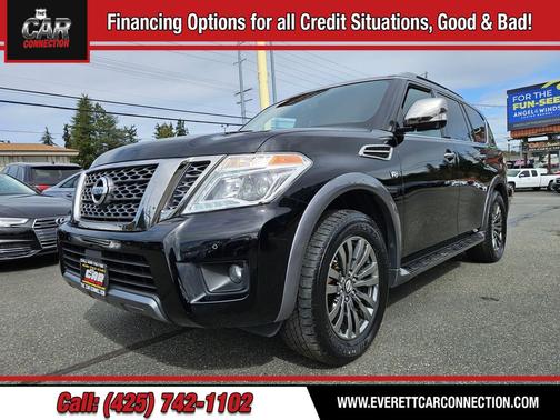 Super Black 2018 Nissan Armada Platinum