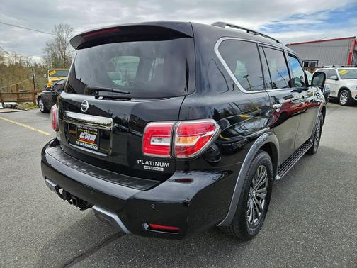 Super Black 2018 Nissan Armada Platinum