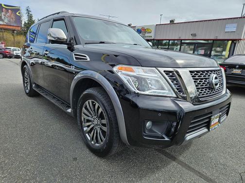Super Black 2018 Nissan Armada Platinum