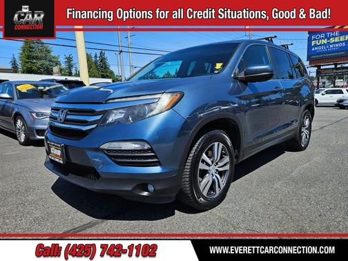 Obsidian Blue Pearl 2018 Honda Pilot EX