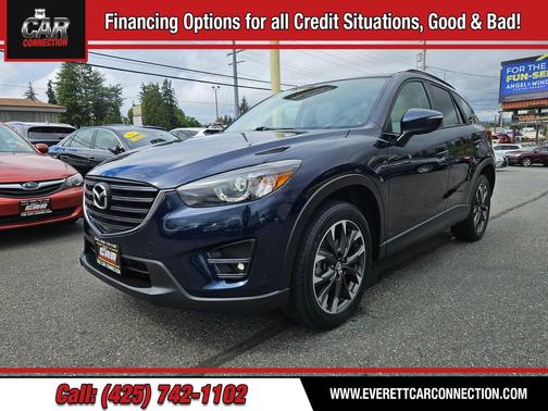 Deep Crystal Blue Mica 2016 Mazda CX-5 Grand Touring