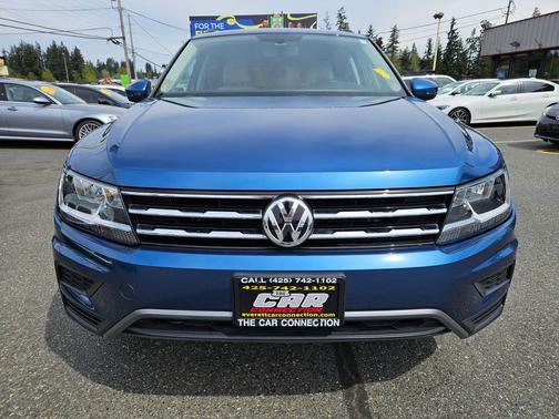 Silk Blue Metallic 2019 Volkswagen Tiguan 2.0T SE 4MOTION