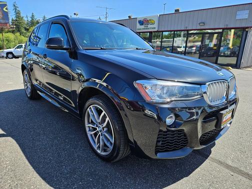 Black Sapphire Metallic 2017 BMW X3 xDrive35i