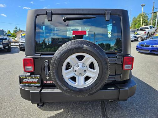 Black Clearcoat 2016 Jeep Wrangler Sport