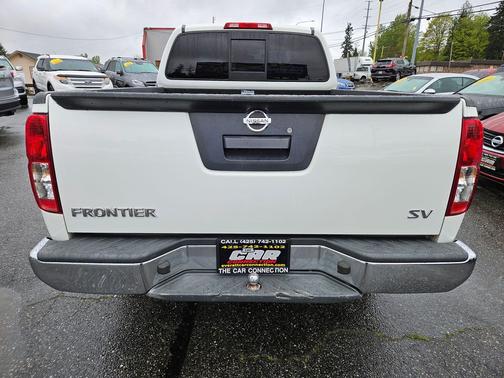Glacier White 2020 Nissan Frontier SV