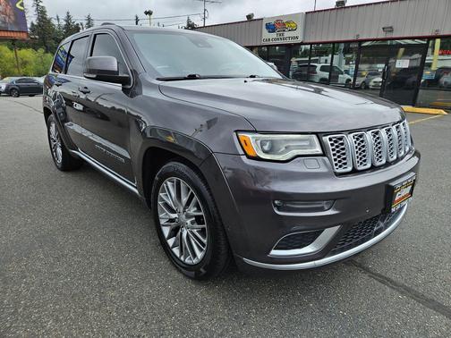 Granite Crystal Metallic Clearcoat 2017 Jeep Grand Cherokee Summit