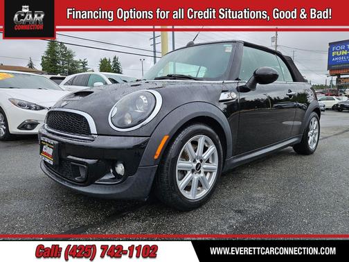 Midnight Black Metallic 2014 MINI Convertible Cooper S