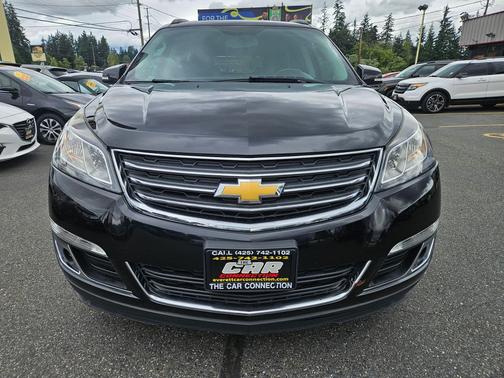 Black Granite Metallic 2015 Chevrolet Traverse 1LT