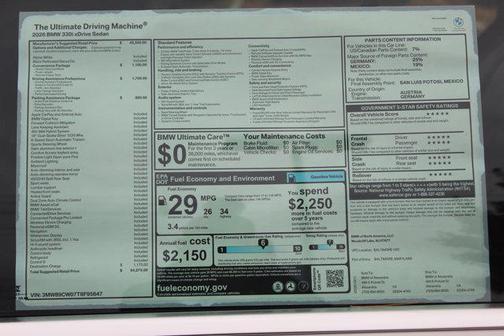 2026 BMW 330 xDrive NA