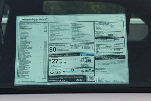 2025 BMW 740 i xDrive