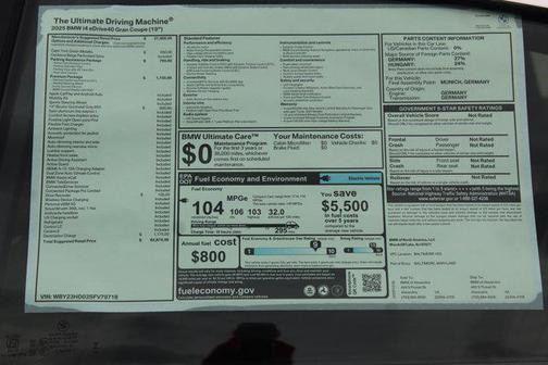 2025 BMW i4 Gran Coupe eDrive40