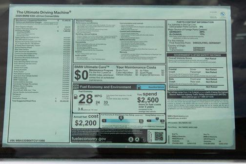 2026 BMW 430 i xDrive