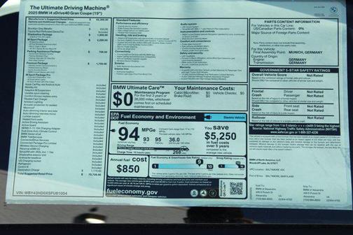 2025 BMW i4 Gran Coupe xDrive40