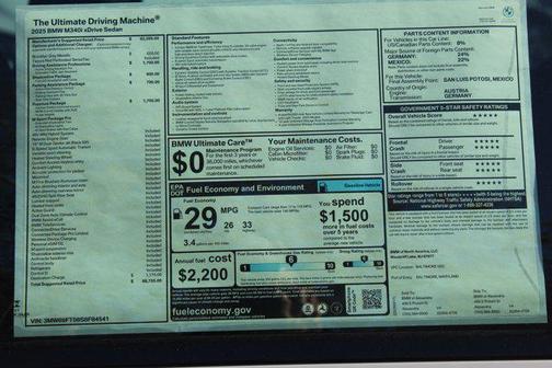 2025 BMW M340 xDrive