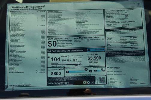 2025 BMW i4 Gran Coupe eDrive40