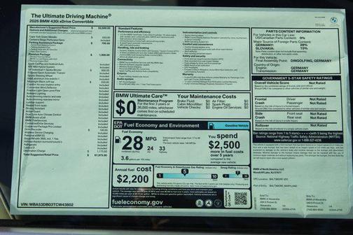 2026 BMW 430 i xDrive