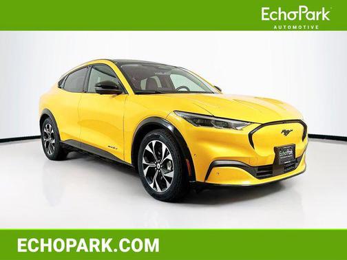 Cyber Orange Metallic Tricoat 2022 Ford Mustang Mach-E Premium