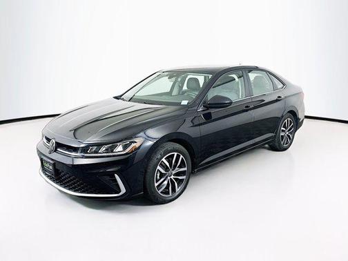 Deep Black Pearl 2025 Volkswagen Jetta 1.5T SE