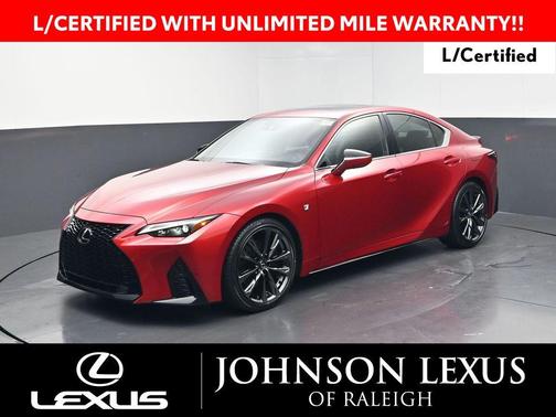 Infrared 2023 Lexus IS 350 F Sport