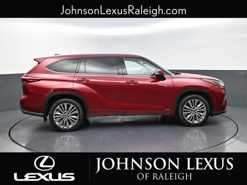 Ruby Flare Pearl 2021 Toyota Highlander Hybrid Platinum